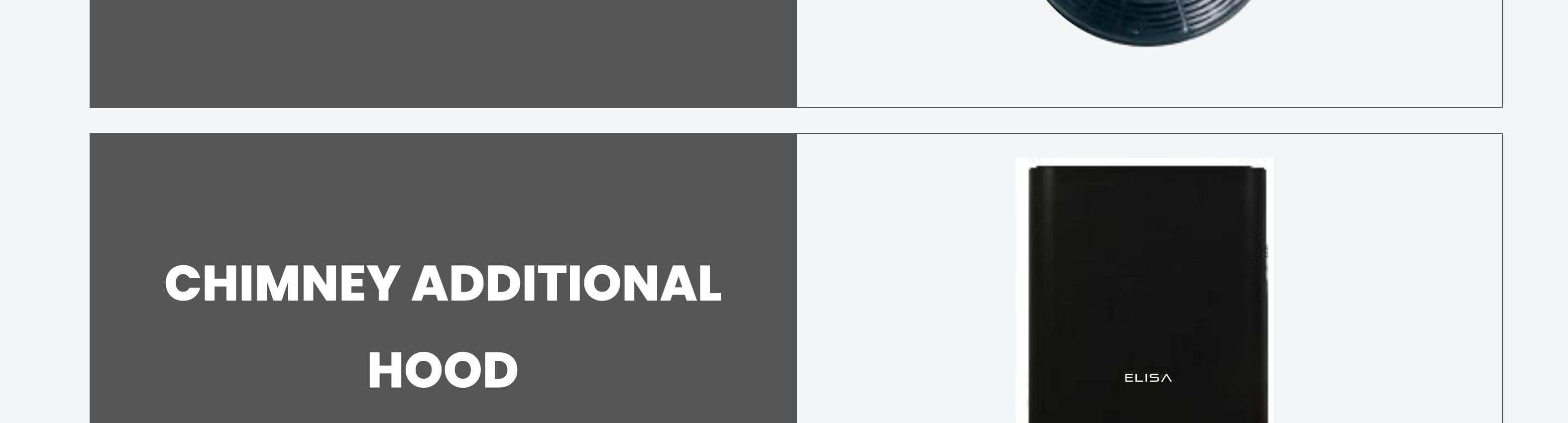 Elisa Chimney Additional Hood - view 1